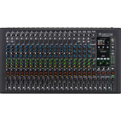 4. Mackie ONYX 24 18ch 20-30000Hz Black