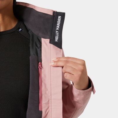 6. Helly Hansen Women's W Crew Hooded Mid Jacket 34447 057