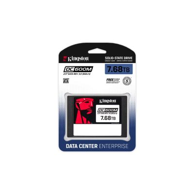 4. Kingston DC600M 7.68TB SATA 2.5" SSD SEDC600M/7680G (DWPD 1)