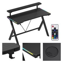 Huzaro Hero 1.9 RGB Black Desk