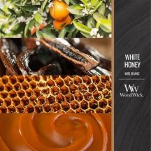 Medium candle WHITE HONEY WOODWICK