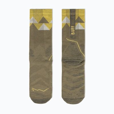 3. Buff Thermonet Over the Calf Socks - olive green