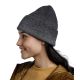 3. Buff Marin Knitted Hat Beanie 13232490110 Grey One Size