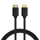 Baseus cable HDMI 2.0 cable 4K 60 Hz 3D HDR 18 Gbps 1 m black (CAKGQ-A01)