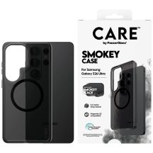 CARE by PanzerGlass Urban Explorer Smokey Case w. Black Qi for Samsung Galaxy S26 Ultra - Black