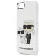 3. Karl Lagerfeld KLHCI8HNKCTGT iPhone 7/8/ SE 2020 / SE 2022 transparent hardcase Gliter Karl&Choupette