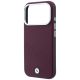 6. BMW Sign Inclined Deboss Letters MagSafe case for iPhone 17 Pro / 18 Pro - burgundy