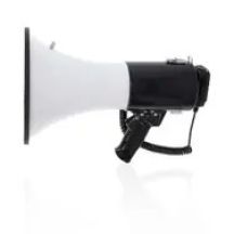 Nedis Megaphone 1500m Recording 120dB Black/White