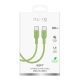 3. Puro ICON USB-C - USB-C cable 1.5m - green