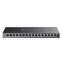TP-Link JetStream TL-SG2016P L2/L3/L4 Gigabit Ethernet Network Switch (10/100/1000) Supports PoE Black