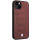 2. Case BMW BMHCP14S22RPSR iPhone 14 6.1" burgundy/burgundy Leather Seats Pattern