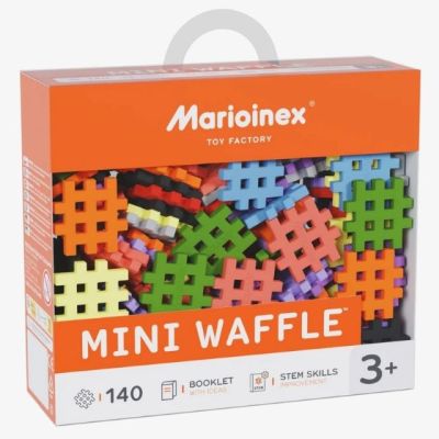 3. Marioinex Mini Waffle Building Blocks Set 1, 140 pieces