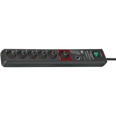 Brennenstuhl Secure-Tec 19.500A 6 AC Power Strip