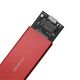 8. QOLTEC M.2 SSD CASE | SATA | NGFF | USB 3.0 | SUPER SPEED 5GB/S | 2TB | RED