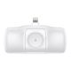 5. Wozinsky WF16-YLS 5000mAh 15W Lightning Mini Power Bank with Built-in USB-C Cable and Apple Watch Charger - White