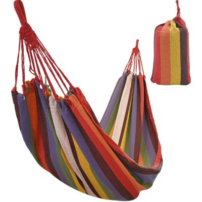 GARDEN HAMMOCK FOR 1 PERSON 200x80CM WITH COVER 1064000