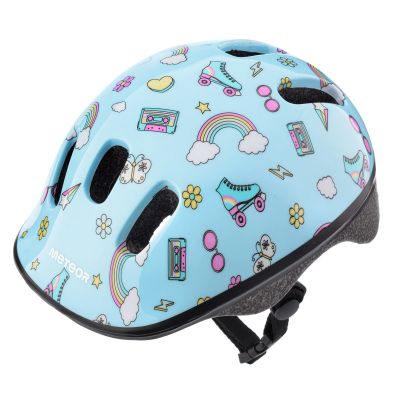 15. Meteor KS06 Rainbow Jr Bike Helmet 17435 size S 48-52 cm