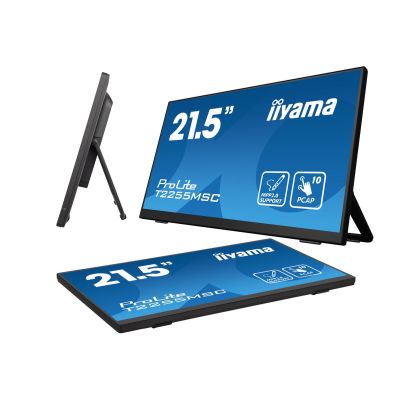 8. iiyama ProLite T2255MSC-B1 computer monitor 54.6 cm (21.5") 1920 x 1080 px Full HD LCD Touchscreen Black