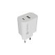 9. NATEC RIBERA WALL CHARGER 1X USB-A + 1X USB-