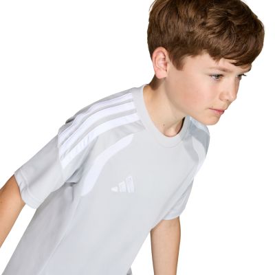 6. adidas Tiro 26 League Jersey Kids’ Shirt, Light Grey, KB1324