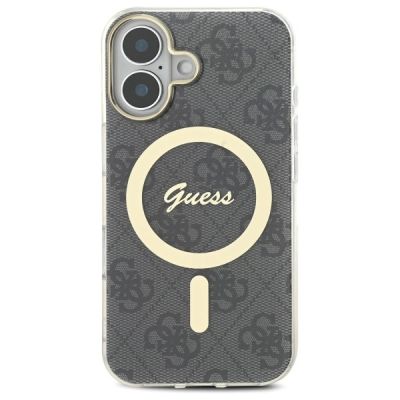 3. Guess IML 4G MagSafe iPhone 16 Case - Black