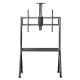 16. MACLEAN TV TROLLEY, CAMERA SHELF, ON WHEELS, 55-100", MAX. LOAD 120KG/10KG SHELF, MAX. VESA 900X600 MC-114 B