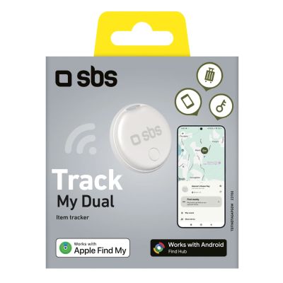 2. SBS universal locator Track My Dual - white