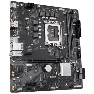 Gigabyte H610M D3W DDR4 motherboard, Intel H610, LGA1700, 2xDDR4, mATX