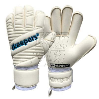 5. Goalkeeper gloves 4Keepers Retro IV RF Jr S815005