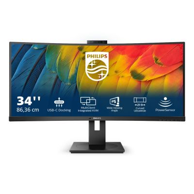 6. Philips 5000 series 34B1U5600CH/00 LED display 86.4 cm (34") 3440 x 1440 px Wide Quad HD LCD Black