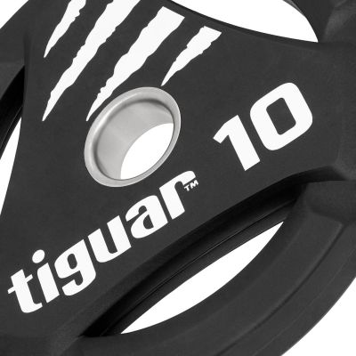 5. Tiguar PU Olympic plate 10 kg TI-WTPU01000