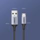 13. Ugreen US290 60146 USB-A / micro USB 2.4A cable 1m - gray
