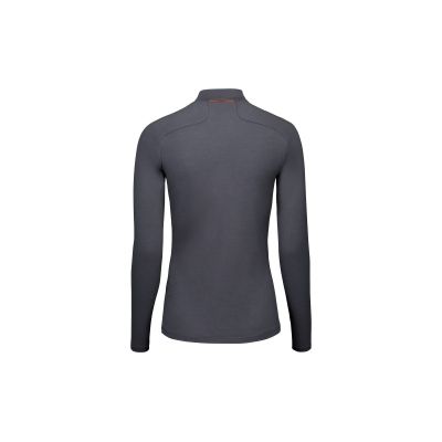 5. POC W's Layer Merino Mock Neck Jersey Gray