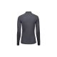 5. POC W's Layer Merino Mock Neck Jersey Gray