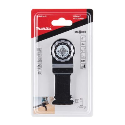 3. Makita B-64814-5 jigsaw, fret saw and circular saw blade Bimetal 5 pcs.