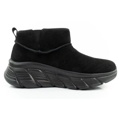 13. Skechers women's winter boots, insulated leather ankle boots