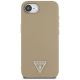 3. Guess Grained Triangle MagSafe case for iPhone 16e - brown