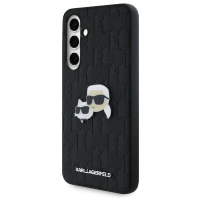 2. Karl Lagerfeld KLHCS24FEPGKLKCPK Sam S24 FE S721 black/black hardcase Monogram Karl&Chaoupette Head Pin