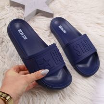 Beach slippers Big Star W DD274A269 navy blue