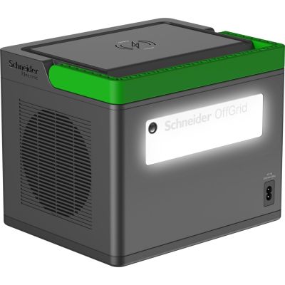 11. Portable Power Station APC OffGrid 730, 738 Wh lithium-ion, LCD, 2 CEE 7/3 Schuko sockets, Sinewave, 3 USB-A, 2 USB-C, wireless charger