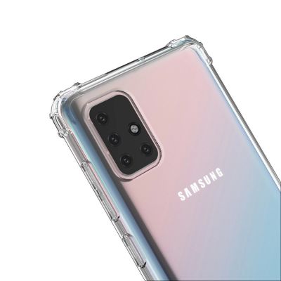 4. Wozinsky Anti Shock durable case with Military Grade Protection for Samsung Galaxy A72 4G transparent