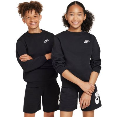 Nike Sportswear Club Fleece Kids' Sweatshirt Black FD3006 010 S
