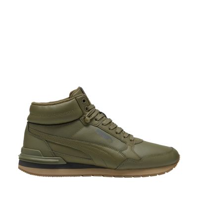 7. Puma ST Runner v4 Mid khaki shoes 402893 06