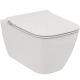 TOILET HUNG ILIFE RIML WITH COVER WHITE