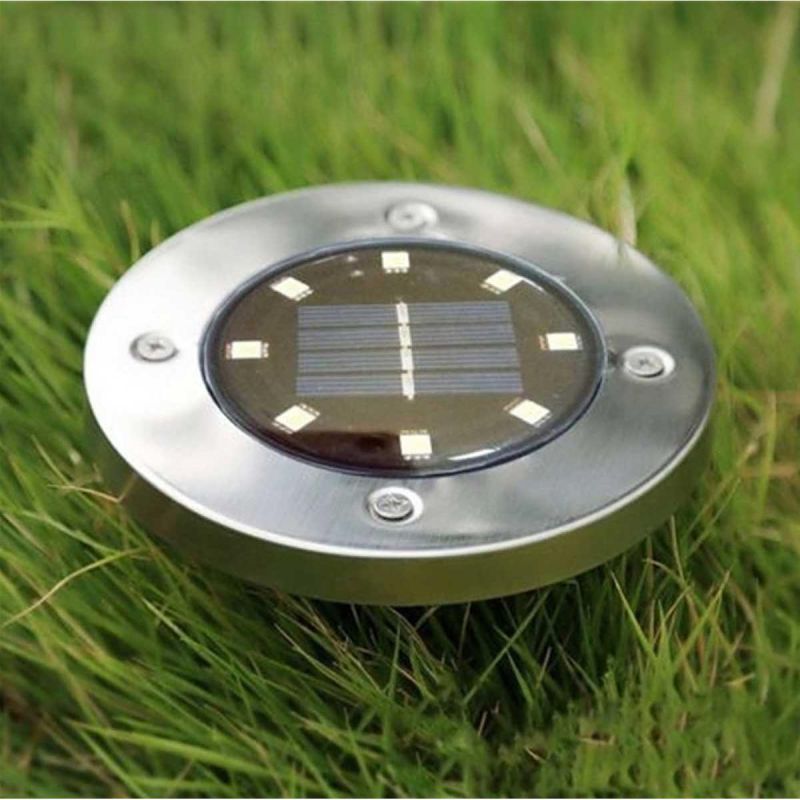 16. SOLAR LAMP 8 LED SMD FOR DRIVE INTO THE GROUND, SET OF 4 PCS