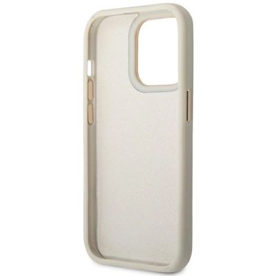 7. Guess Croco Collection case for iPhone 14 Pro 6.1" - silver