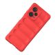 2. Magic Shield Case for Xiaomi Redmi Note 12 Pro+ flexible armored cover red