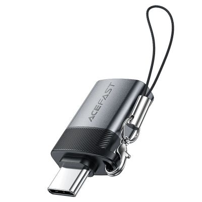 2. Acefast J7 USB-A - USB-C Adapter - Gray