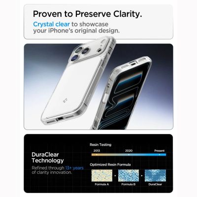 8. Spigen Ultra Hybrid MagSafe Case for iPhone 18 Pro / 17 Pro - White