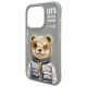 4. Nimmy Cool&Cute 2.0 Bear Case for iPhone 15 Pro Max - Gray